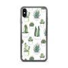 Watercolour Cacti Succulents iPhone X Case, XS, XR, XS Max - Image 9