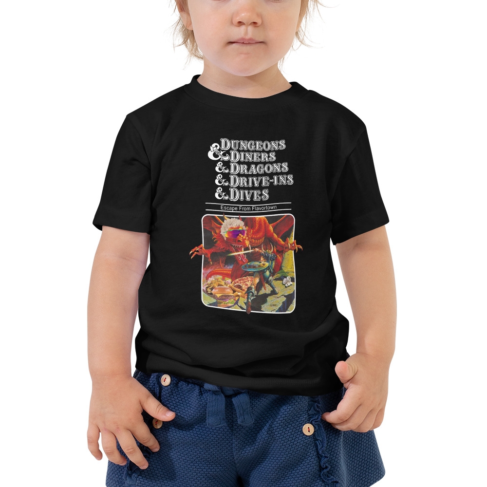 Dungeons Diners Dragons Drive Ins Dives Toddler Tee Shirt