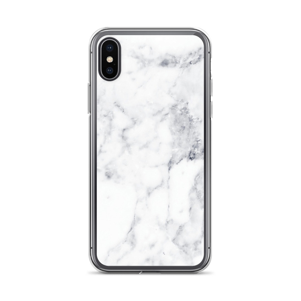 White Marble Pattern iPhone X Case, XS, XR, XS Max