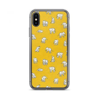Indian Baby Elephants iPhone X Case, XS, XR, XS Max