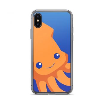 Cute Squid iPhone X Case, XS, XR, XS Max