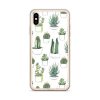 Watercolour Cacti Succulents iPhone X Case, XS, XR, XS Max - Image 10