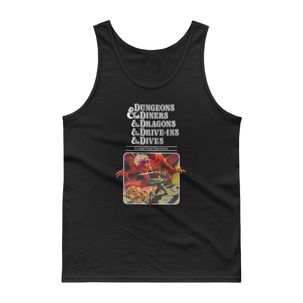 Dungeons & Diners & Dragons & Drive-Ins & Dives Tank Top