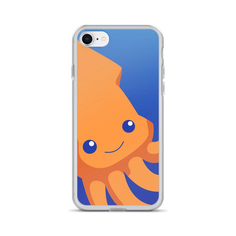 Cute Squid Iphone X Case, Xs, Xr, Xs Max - Quotysee.com