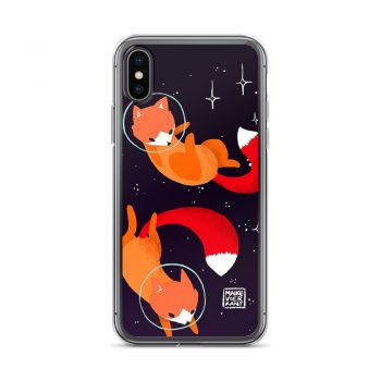 Space Foxes iPhone X Case, XS, XR, XS Max