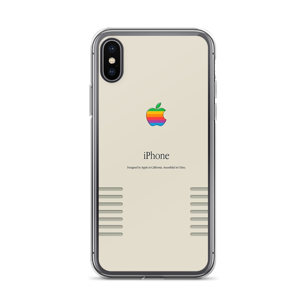 Apple iPhone Retro Edition iPhone X Case, XS, XR, XS Max