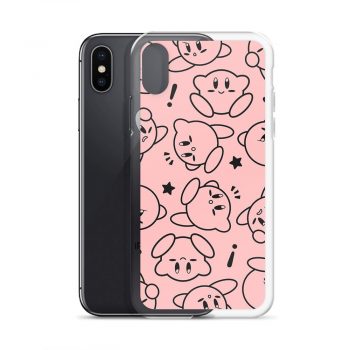 Kirby Mass Attack iPhone Clear Case