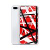 Frankenstein Pattern Red iPhone Clear Case - Image 2
