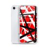 Frankenstein Pattern Red iPhone Clear Case - Image 3