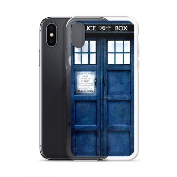 Doctor Who Tardis iPhone Clear Case