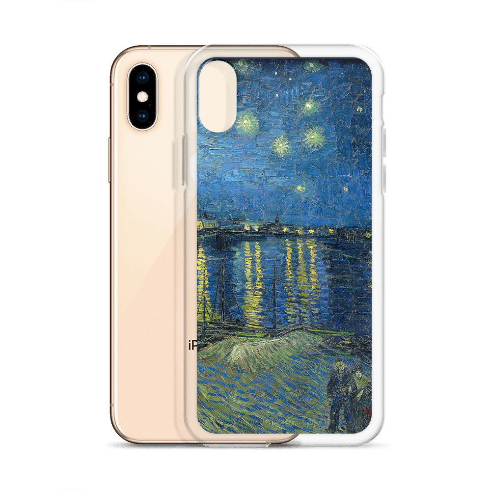 Starry Night over the Rhone Van Gogh iPhone Clear Case