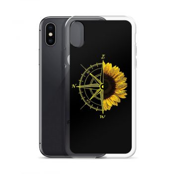 East is Up iPhone Clear Case