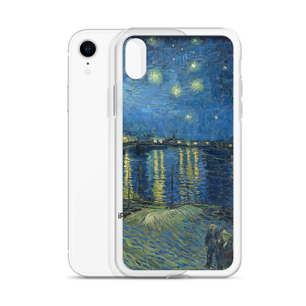 Starry Night over the Rhone Van Gogh iPhone Clear Case