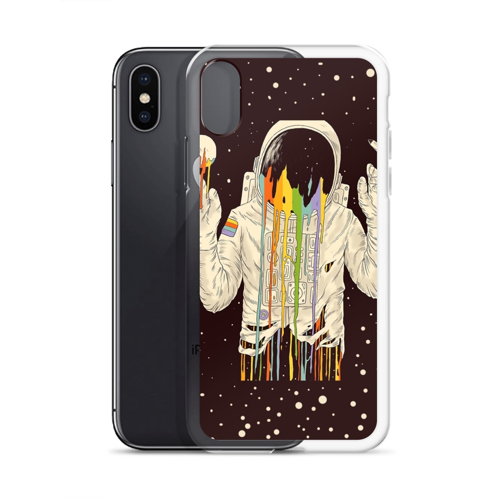 Astronout Dreamful Existence iPhone Clear Case