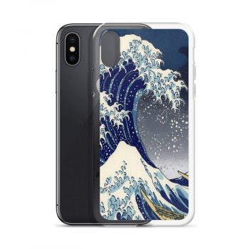 Great Wave - Kanagawa Night iPhone Clear Case