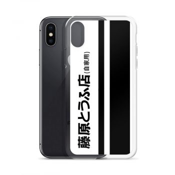 Fujiwara Tofu Initial D iPhone Clear Case