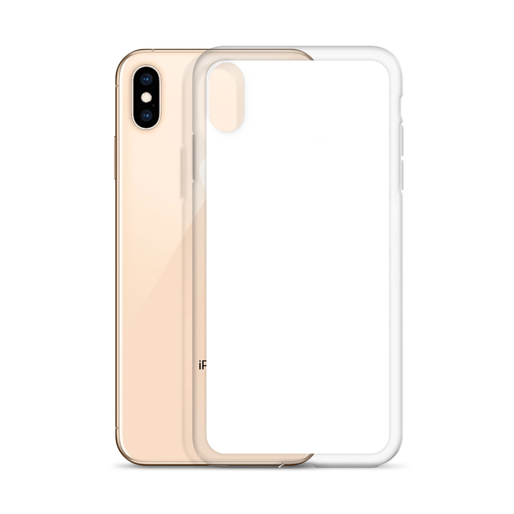 Plain White Classic iPhone Clear Case - Quotysee.com