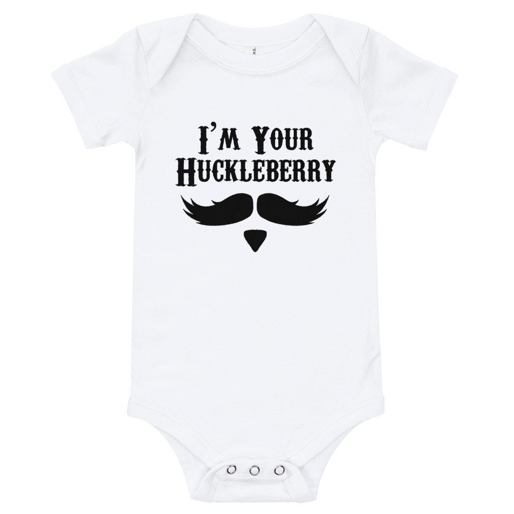 I’m Your Huckleberry Quote Baby Bodysuit