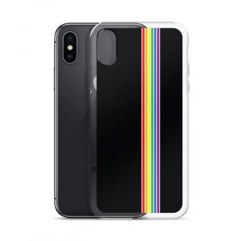 Gay Pride Flag iPhone Clear Case