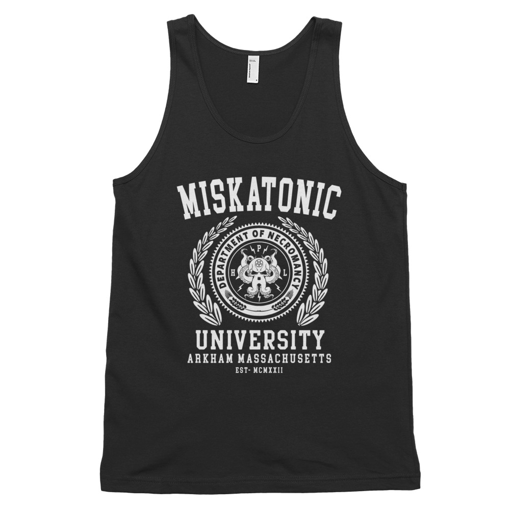 Miskatonic University Quote Tank Top Unisex