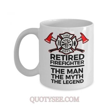 Retired Firefighter Mug