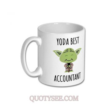 Yoda Best Accountant Mug