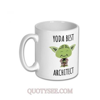 Yoda Best Architect Mug