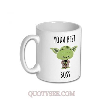 Yoda Best Boss Mug
