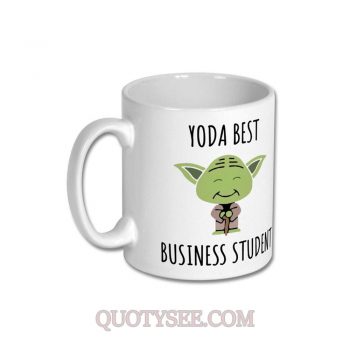 Yoda Best Business Student Mug