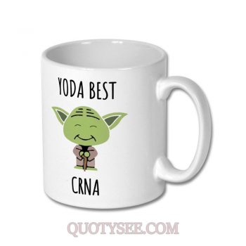 Yoda Best CRNA Mug