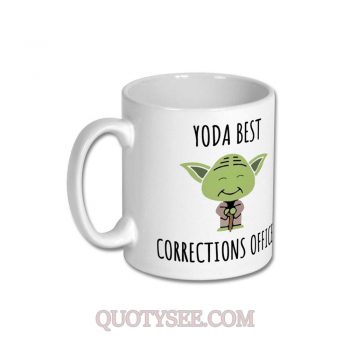 Yoda Best Corrections Office Mug