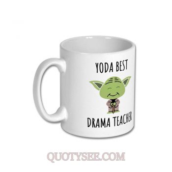 Yoda Best Drama Teacher Mug