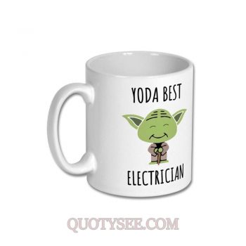 Yoda Best Electrician Mug