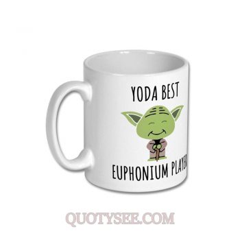 Yoda Best Euphonium Player Mug