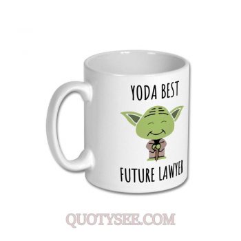 Yoda Best Future Lawyer Mug