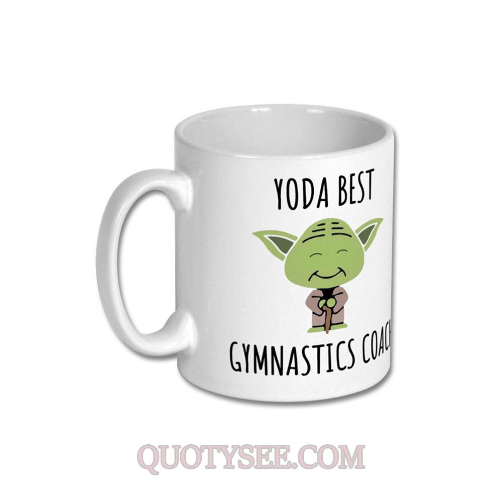 Yoda Best Gymnastics Coach Mug