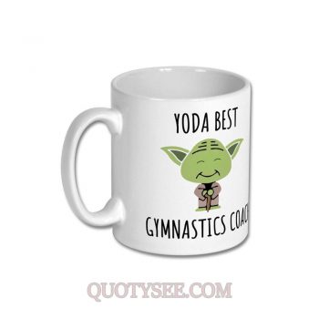 Yoda Best Gymnastics Coach Mug