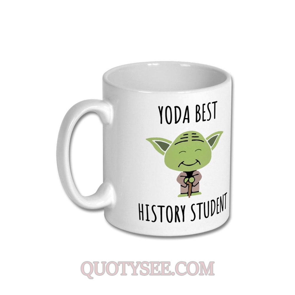 Yoda Best History Student Mug