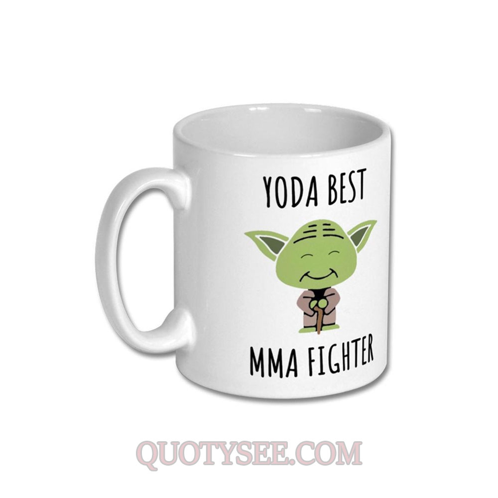 Yoda Best MMA Fighter Mug