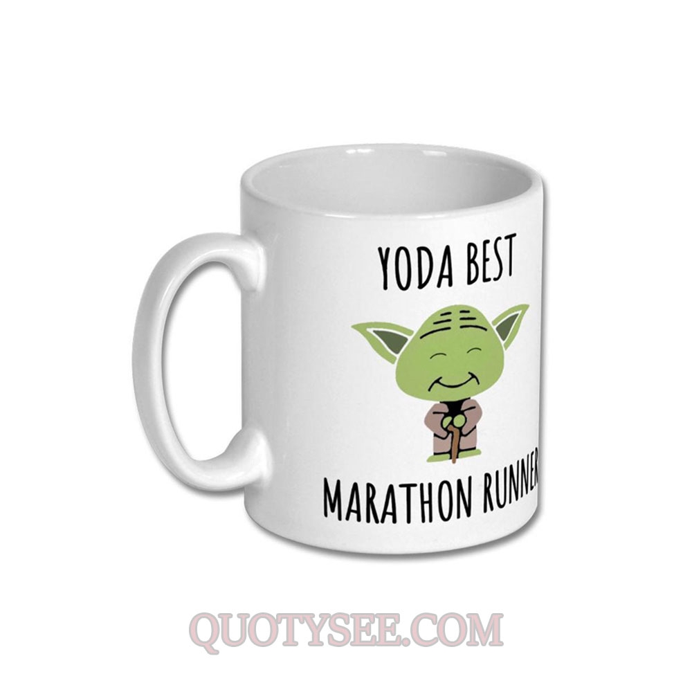 Yoda Best Marathon Runner Mug