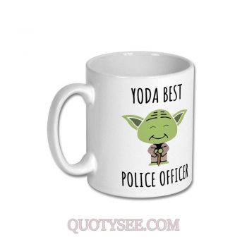 Yoda Best Police Officer Mug