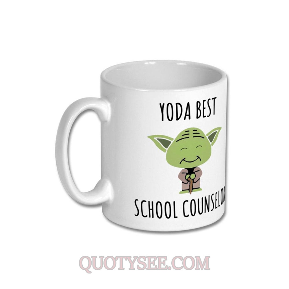Yoda Best School Counselor Mug