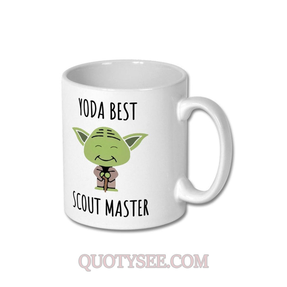 Yoda Best Scout Master Mug