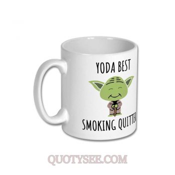 Yoda Best Smoking Quitter Mug