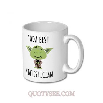 Yoda Best Statistician Mug