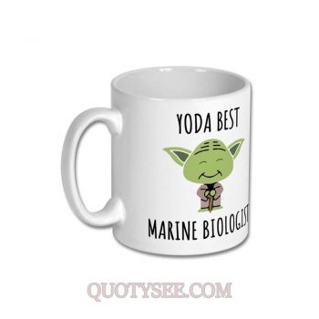 Yoda Best marine Biologist Mug