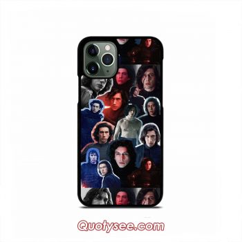 Adam Driver as Ben Kylo Collage iPhone Case 11 11 Pro 11 Pro Max XS Max XR X 8 8 Plus 7 7 Plus 6 6S