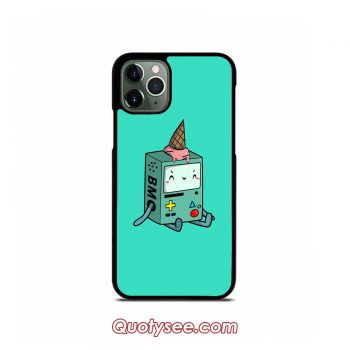 BMO Adventure Time Es Cream iPhone Case 11 11 Pro 11 Pro Max XS Max XR X 8 8 Plus 7 7 Plus 6 6S
