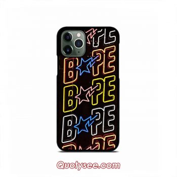 Bape Star iPhone Case 11 11 Pro 11 Pro Max XS Max XR X 8 8 Plus 7 7 Plus 6 6S