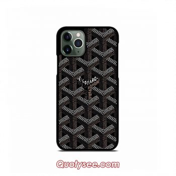 Black goyard iPhone Case 11 11 Pro 11 Pro Max XS Max XR X 8 8 Plus 7 7 Plus 6 6S